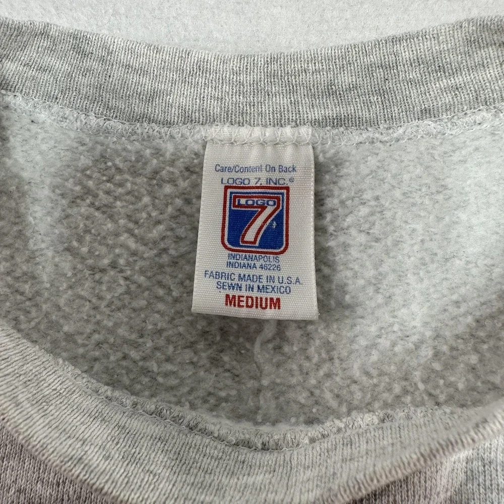 Vintage SU Syracuse Orangemen Sweatshirt Mens Medium Gray 1999 Logo7 Orange Bowl